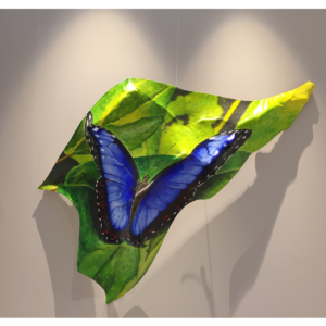 Pappilon bleu 3D, 2018
